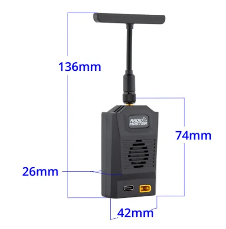 Radiomaster Ranger 2.4Ghz Elrs Module - RadioMaster Ranger Nano, módulo transmisor todo