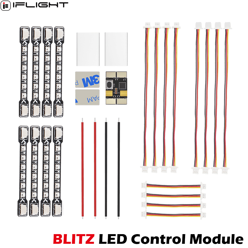 Foxeer Reaper F4 128K 65A Esc - Módulo de Control LED iFlight BLITZ