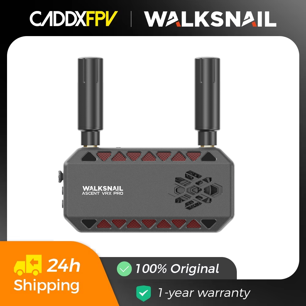 Skyzone Cobra X V2 Fpv Goggles - Receptor Caddx Walksnail Ascent VRX Pro