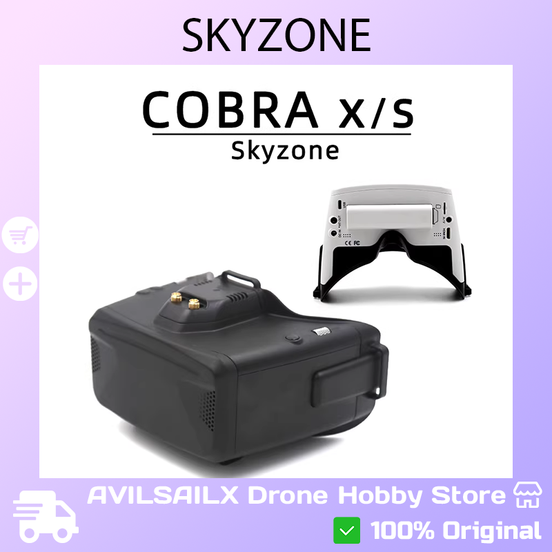 Gafas FPV SKYZONE Cobra SD X V - Skyzone Cobra X V2 Fpv Goggles reseña y precio